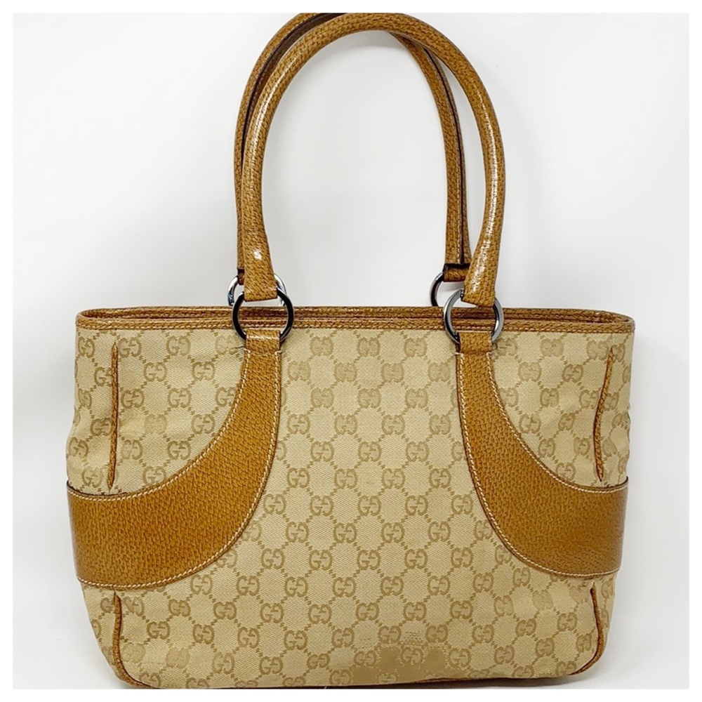 Authentic Gucci GG Monogram Tote Bag